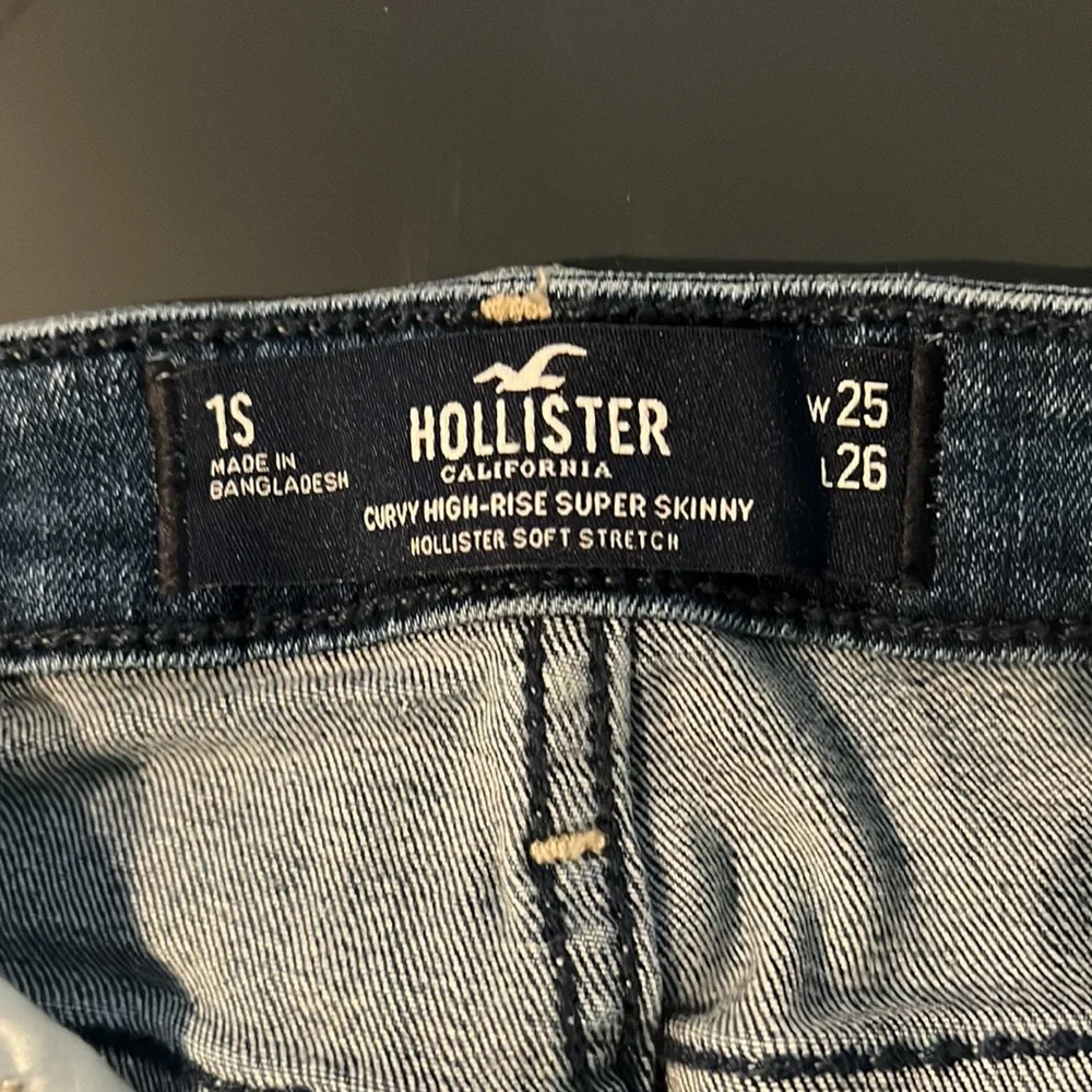 Hollister Curvy High-Rise Super Skinny Jeans 25x26 - Picture 5 of 5